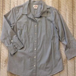 JCrew button down striped shirt